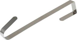 Shatchi 30Cm Metal Wreath Hanger - Perfect for Holiday Decoration in Silver - Size: 1 Pack - thumbnail 4