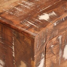 Berkfield Home End Tables Multicolour 40 x 32 x 46 cm Solid reclaimed wood in Brown - thumbnail 9