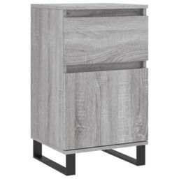 Berkfield Home Sideboards 2 pcs Grey Sonoma 40x35x70 cm Engineered Wood - Size: 40 x 35 x 70 cm - thumbnail 5