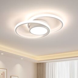 COMELY LED Ceiling Lights, Modern LED Ceiling Lights 42W, 4500K, White, Dia 40cm in White - thumbnail 1