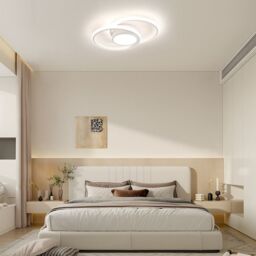 COMELY LED Ceiling Lights, Modern LED Ceiling Lights 42W, 4500K, White, Dia 40cm in White - thumbnail 4
