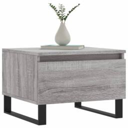 Berkfield Home Coffee Tables 2 pcs Grey Sonoma 50x46x35 cm Engineered Wood - Size: 50 x 46 x 35 cm - thumbnail 3