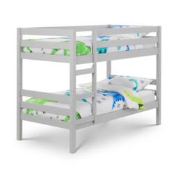 Cheshire Fir Bunk Bed - Dove Grey - Single (90cm) - thumbnail 1