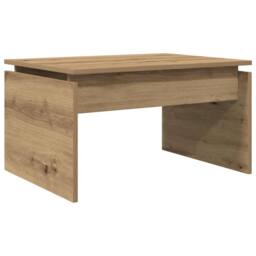 Berkfield Home Coffee Table Artisan Oak 68x50x38 cm Engineered Wood in Brown - Size: 68 x 50 x 38 cm - thumbnail 6