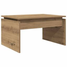 Berkfield Home Coffee Table Artisan Oak 68x50x38 cm Engineered Wood in Brown - Size: 68 x 50 x 38 cm - thumbnail 1