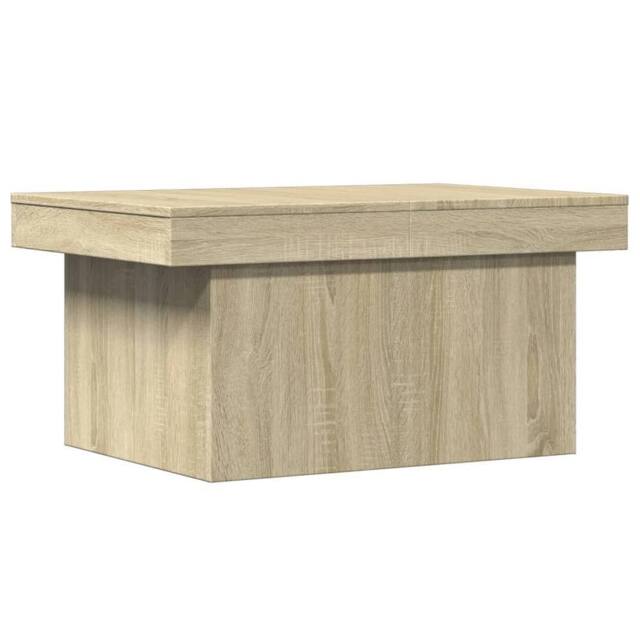 Berkfield Home Coffee Table Sonoma Oak 100x55x40 cm Engineered Wood in Light Brown - Size: 100 x 55 x 40 cm - image 1