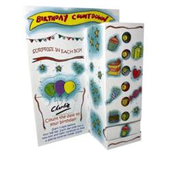 7 Days To Go Birthday Calendar Reusable - thumbnail 7