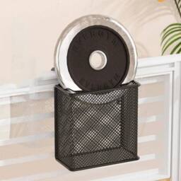 EONLION Black Square Iron Metal Hanging Basket Space Saving - Size: 500mm - thumbnail 1