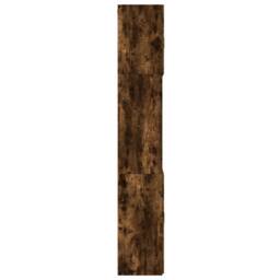 Berkfield Home Highboard Smoked Oak 80x42.5x249 cm Engineered Wood in Brown - thumbnail 7