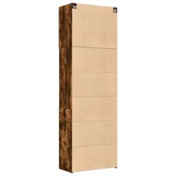 Berkfield Home Highboard Smoked Oak 80x42.5x249 cm Engineered Wood in Brown - thumbnail 8