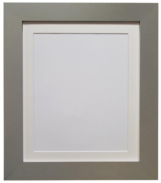 Frames & Mirrors 4U Metro Dark Grey Frame with Ivory Mount 40 x 50CM Image Size 30 x 40 CM - Size: 40 x 50 cm - image 1