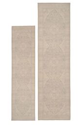 Kukoon Beige Vintage Soft Washable & Liquid Repellent Living Room Area Rug in Pale Grey - Size: 160 cm x 230 cm - thumbnail 6