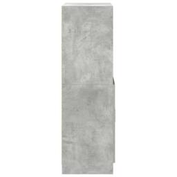 Berkfield Home Kitchen Cabinet Concrete Grey 57x41.5x131.5 cm Engineered Wood - thumbnail 6