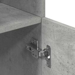 Berkfield Home Kitchen Cabinet Concrete Grey 57x41.5x131.5 cm Engineered Wood - thumbnail 8