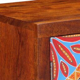 Berkfield Home Bedside Cabinet 2 pcs 40x30x45 cm Solid Wood Acacia in Brown - Size: 40 x 30 x 45 cm - thumbnail 5