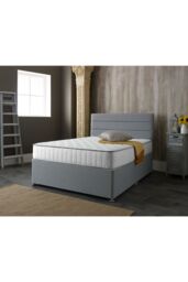 Starlight Beds Victoria White Castle Hybrid Mattress Memory Foam & Spring Support - Size: EU King - thumbnail 2