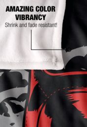 Batman The (2022) Blanket, The Mask Silky Touch Super Soft Throw Blanket 152x127 cm in White - thumbnail 4