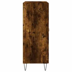 Berkfield Home Sideboard Smoked Oak 69.5x34x90 cm Engineered Wood in Brown - thumbnail 7