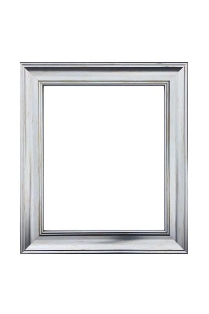 Frames by Post Scandi Photo Frame 14 x 11 Inch in Silver - image 1