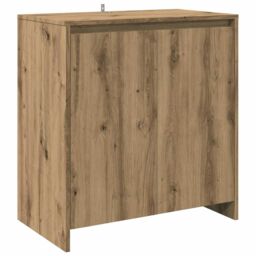 Berkfield Home 3 Piece Sideboard Artisan Oak Engineered Wood in Brown - thumbnail 4