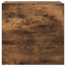 Berkfield Home Modern 4 Piece TV Cabinet Set Smoked Oak Engineered Wood in Brown - thumbnail 8