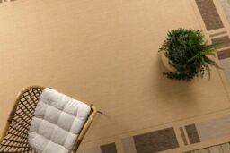 RugsX Floorlux Rug in Beige - Size: 140 cm x 200 cm - thumbnail 5