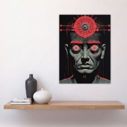 "Artery8 Big Brother Is Watching You George Orwell 1984 Artwork Large Wall Unframed Art Poster Print Thick Paper 18X24 Inch - Size: W18"" x H24""" - thumbnail 4