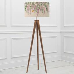 Voyage Maison Aratus Floor Lamp With Mariposa Eva Lampshade in Cream - thumbnail 2