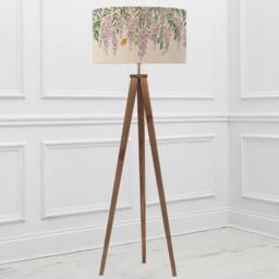 Voyage Maison Aratus Floor Lamp With Mariposa Eva Lampshade in Cream - thumbnail 1