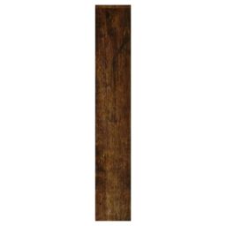 Berkfield Home Shoe Cabinet with Mirror 3-Layer Smoked Oak 63x17x102.5 cm in Brown - thumbnail 5