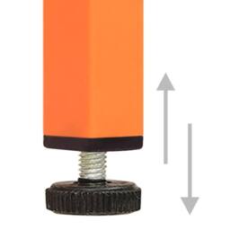 Berkfield Home Storage Cabinet Orange 42.5x35x101.5 cm Steel - thumbnail 7