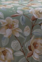 Appletree 'Eleanor' 200 Thread Count Pure Cotton Duvet Cover Set in Green - Size: Single - thumbnail 5