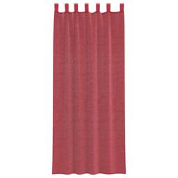 Berkfield Home Voile Curtains with Rod Pockets 2 pcs Wine Red - thumbnail 4
