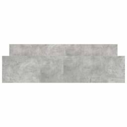 Berkfield Home Bed Frame with Headboard & Footboard Concrete Grey 160x200 cm - thumbnail 5