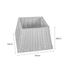 Voltico Folding Christmas Tree Skirt Light Gery / Dark Grey in Light Grey - Size: 45 cm - thumbnail 2
