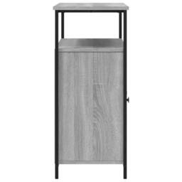 Berkfield Home Sideboard Grey Sonoma 100x35x80 cm Engineered Wood - Size: 100 x 35 x 80 cm - thumbnail 7