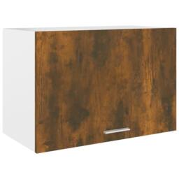 Berkfield Home Hanging Cabinet Smoked Oak 60x31x40 cm Engineered Wood in Brown - Size: 60 x 31 x 40 cm - thumbnail 3