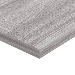 Berkfield Home Wall Shelves 4 pcs Grey Sonoma 80x20x1.5 cm Engineered Wood - thumbnail 6