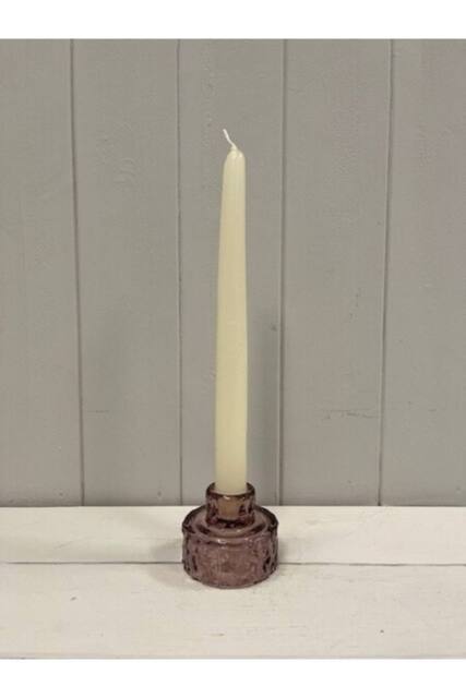 KDMD Amethyst Textured Candle Holder in Purple - image 1