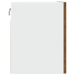 Berkfield Home Hanging Cabinet Lyon Old Wood 60x31x40 cm Engineered Wood in Brown - Size: 60 x 31 x 40 cm - thumbnail 6
