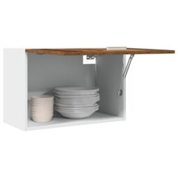 Berkfield Home Hanging Cabinet Lyon Old Wood 60x31x40 cm Engineered Wood in Brown - Size: 60 x 31 x 40 cm - thumbnail 1
