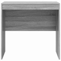 Berkfield Home Modern Desk Grey Sonoma 80x50x76 cm Engineered wood - Size: 80 x 50 x 76 cm - thumbnail 5