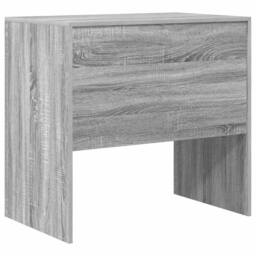 Berkfield Home Modern Desk Grey Sonoma 80x50x76 cm Engineered wood - Size: 80 x 50 x 76 cm - thumbnail 7
