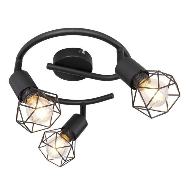 Netlighting Xara I Ceiling Spotlight Clusters Black 3x E14 - image 1
