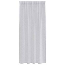Berkfield Home Full Curtains with Curtains 2 pcs Light gray 140 x 175 cm Polyester in Light Grey - thumbnail 4