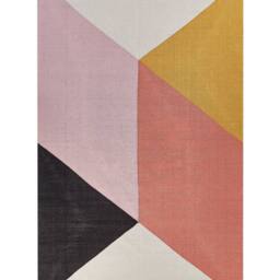 Wyld and Coco Handwoven Multicolour Cotton Rug 140 x 200 cm - Size: 140 cm x 200 cm - thumbnail 2