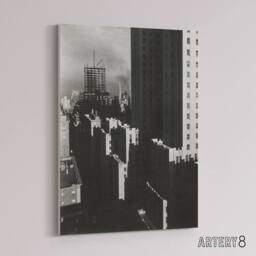 "Artery8 NY City View from the Shelton Stieglitz Canvas Wall Art Print in Grey - Size: W12"" x H16""" - thumbnail 2