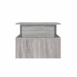 Berkfield Home Decorative Coffee Table Grey Sonoma 90x55x42.5 cm Engineered Wood - thumbnail 5
