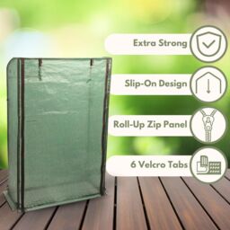Marco Paul Greenhouse Cover Replacement Plant Protection Heavy Duty Reinforced PE in Green - thumbnail 4