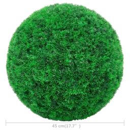 Berkfield Home Artificial Boxwood Balls 2 pcs 45 cm in Green - thumbnail 4
